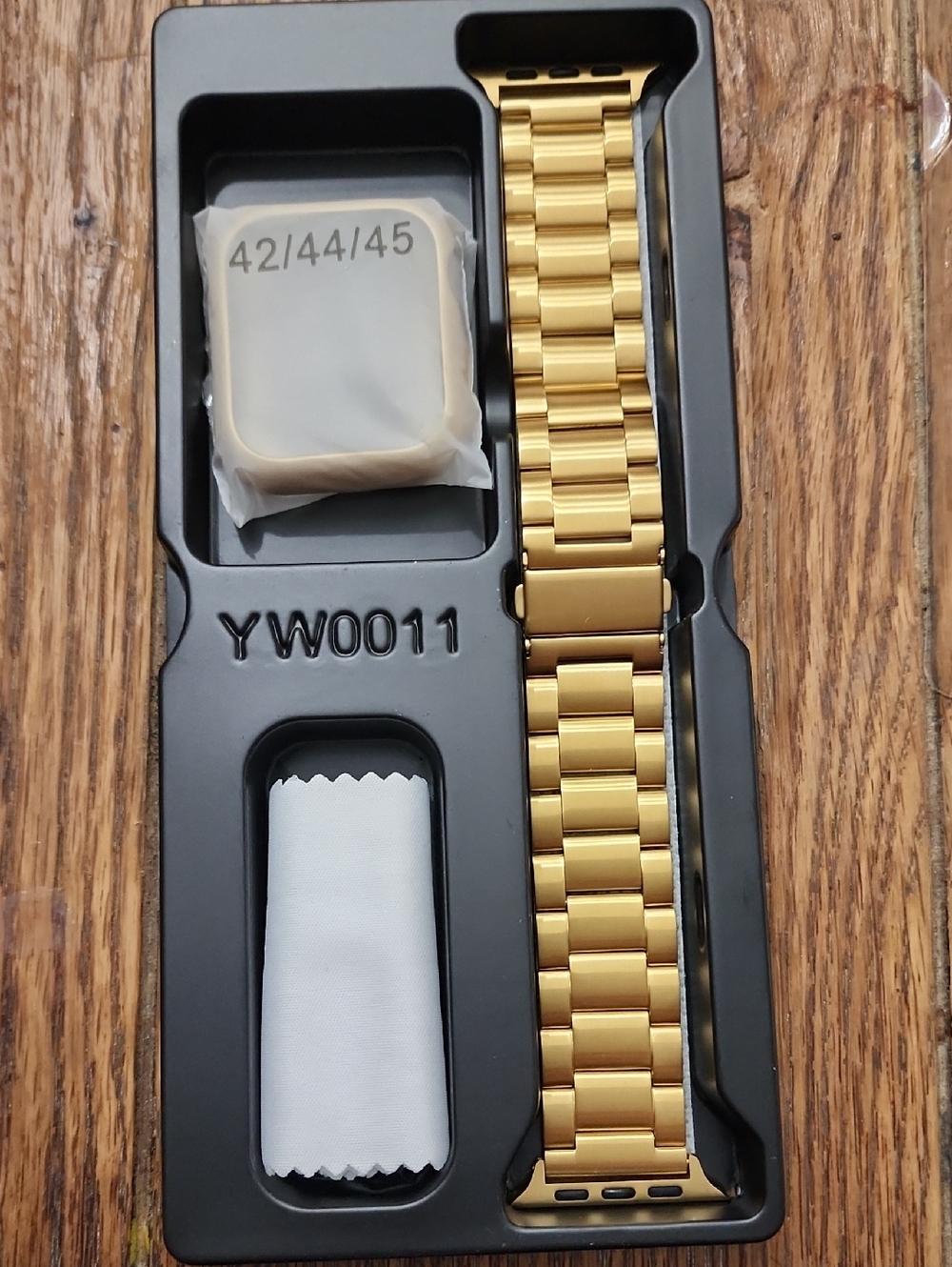 apple watch band Gold Metal Link Watch Band - Fits 42/44/45mm